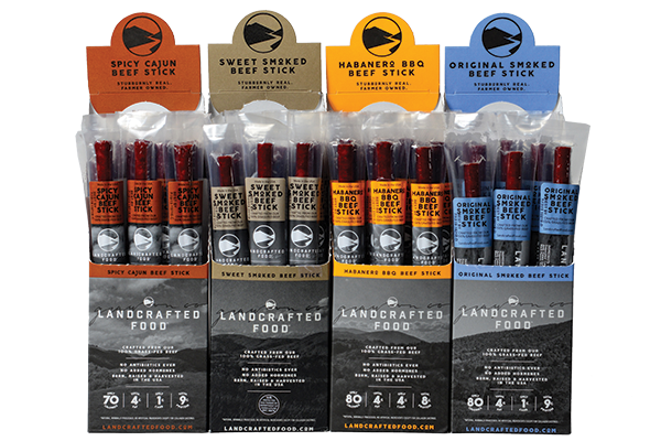 Landcrafted Food - Wholesale Jerky - Landcrafted Food 4-Pack0