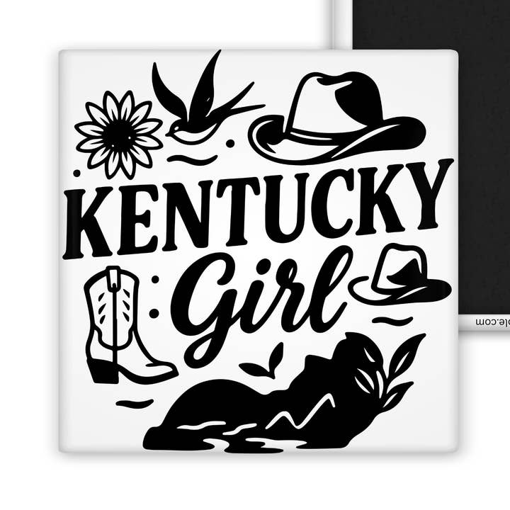Kentucky girl magnet for wholesale by Printed Parable