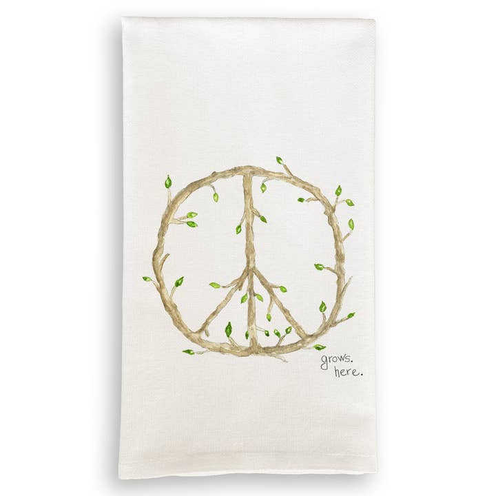 Peace Grows Here for wholesale by French Graffiti