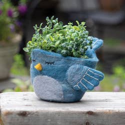dZi Handmade – wholesale Kruka – Bluebird filtkruka