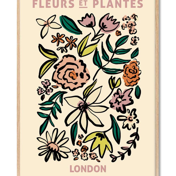PSTR Studio - Wholesale Poster - Fleurs et Plantes Zoe London Poster