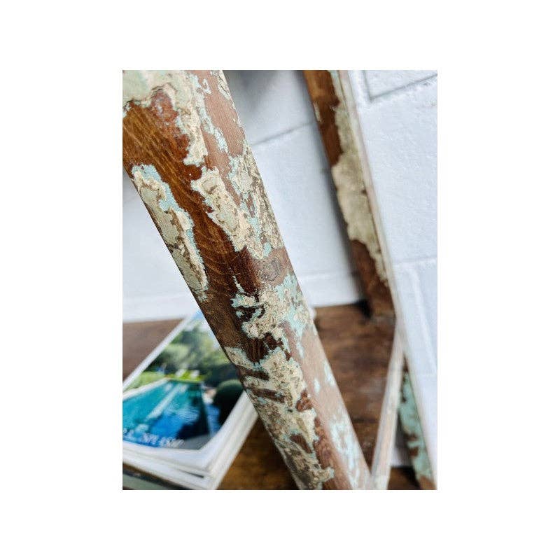 Paloma Black (Casa Natura Design, S.L.) - Wholesale Free Standing Shelf - Light Green & Natural Wood Original Art Deco Style Detailed2