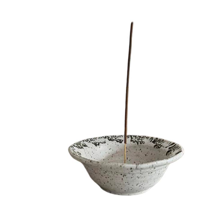 Gina DeSantis Ceramics - Wholesale Incense Holder - Handmade Ceramic Incense Burner in Mist3