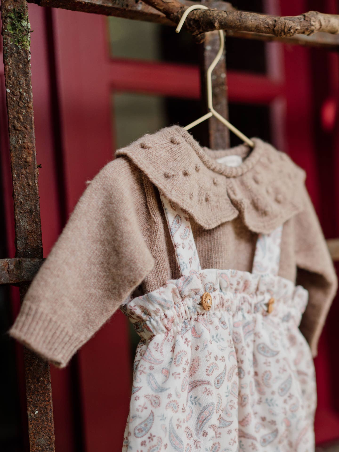 Wedoble: sustainable children's fashion - Wholesale Knit Sweater - Baby - Sweater knitted in wool | WINTER LOVE0