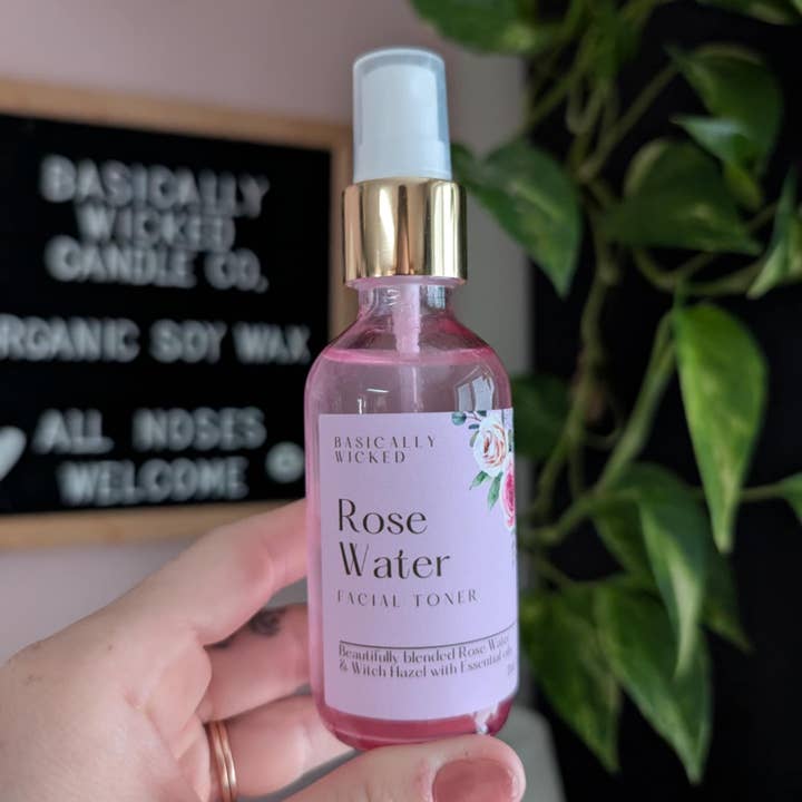 Rose Water Sprays for wholesale by Basically Wicked