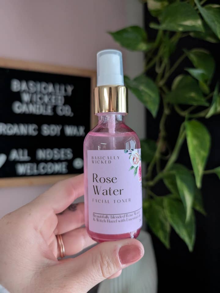 Rose Water Sprays for wholesale by Basically Wicked