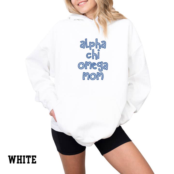 Sudadera con capucha de hermandad encantadora para mamá para venta al por mayor de Kite and Crest