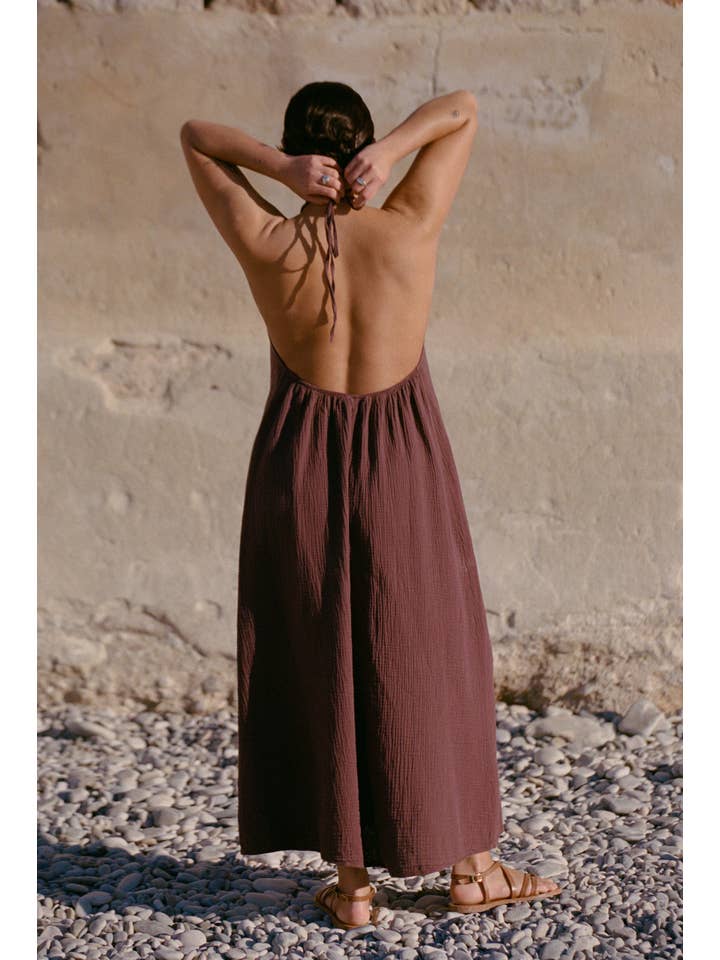 Nénés - Wholesale Dress - Women's - Léna Dress - Bordeaux4