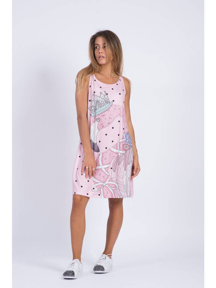 Fishikii - Venta al por mayor Vestido - Mujer - Vestido Fishikii Flamenco King Rosa para Mujer | VEST.082