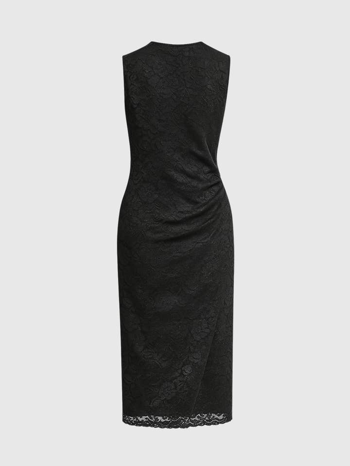 An'ge - Wholesale Dress - Women's - ELINOR MIDI DRESS black5