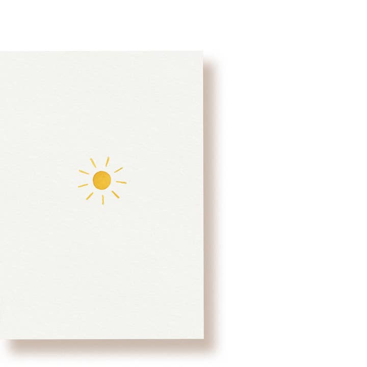 Sonne | Postkarte für den Großhandel von tucán y limón