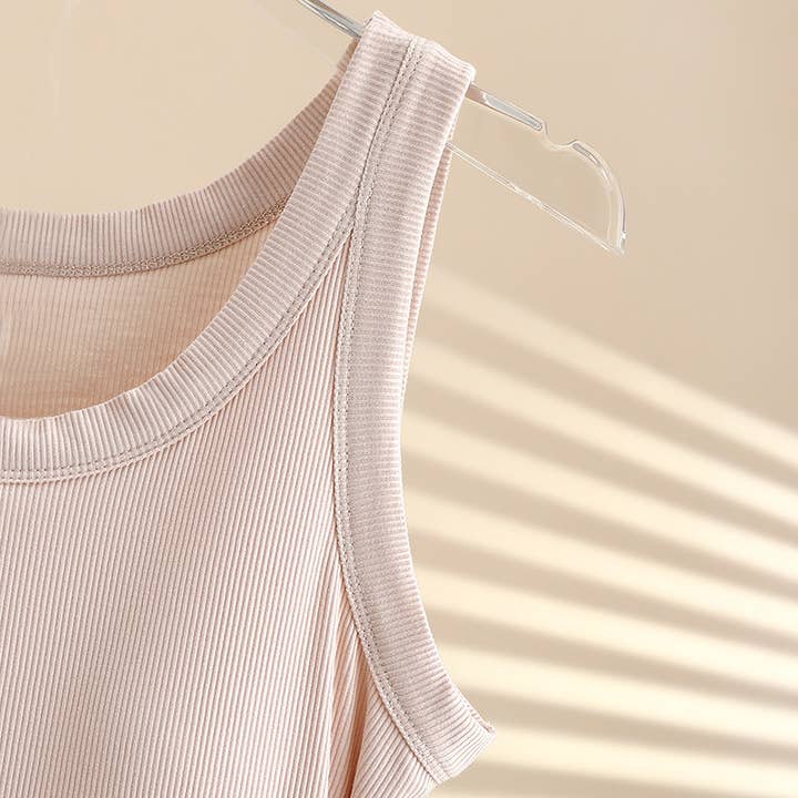Hope & Sunshine - Wholesale Tank top – Women′s - Ribbed Modal Padded Camisole Tank Top16