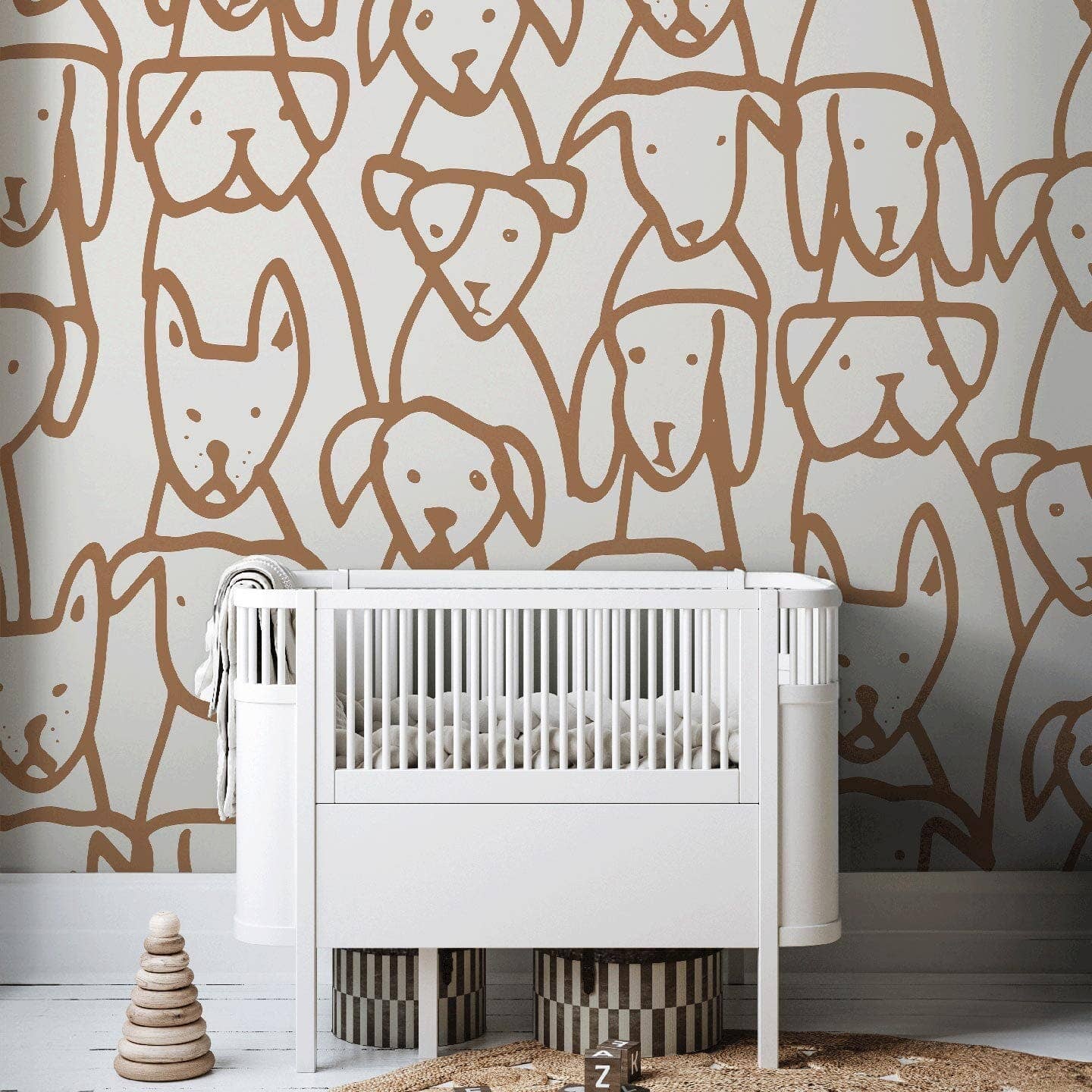 Urbanwalls - Wholesale Wallpaper - Puppy Mural4