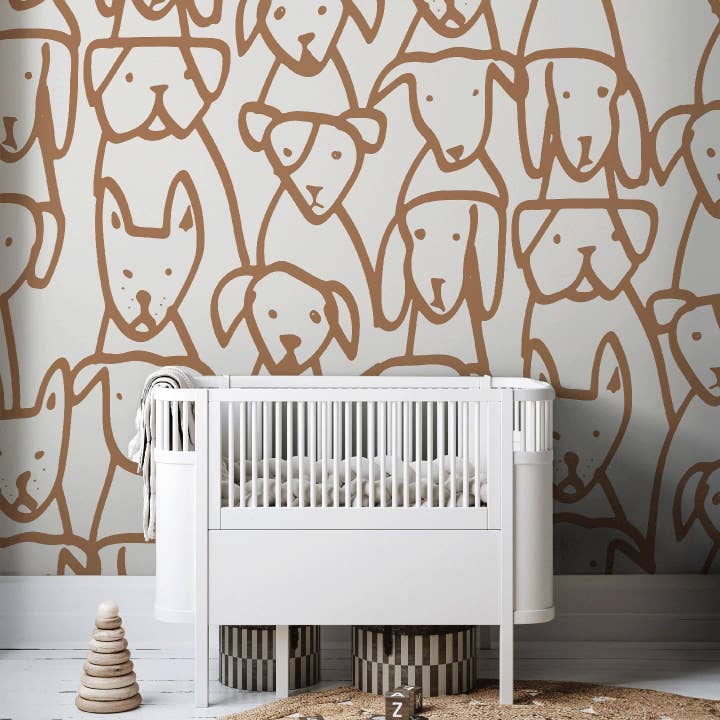 Urbanwalls - Wholesale Wallpaper - Puppy Mural4