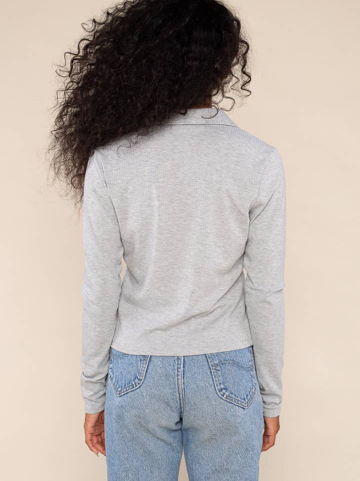 NLT - Vendita all'ingrosso Camicia button down - Donna - Khloe Button Down Top1