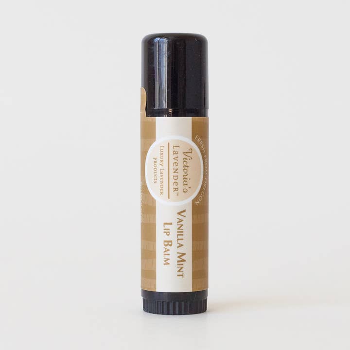 Healing Lip Balm-Vanilla Mint for wholesale by Victoria's Lavender, LLC
