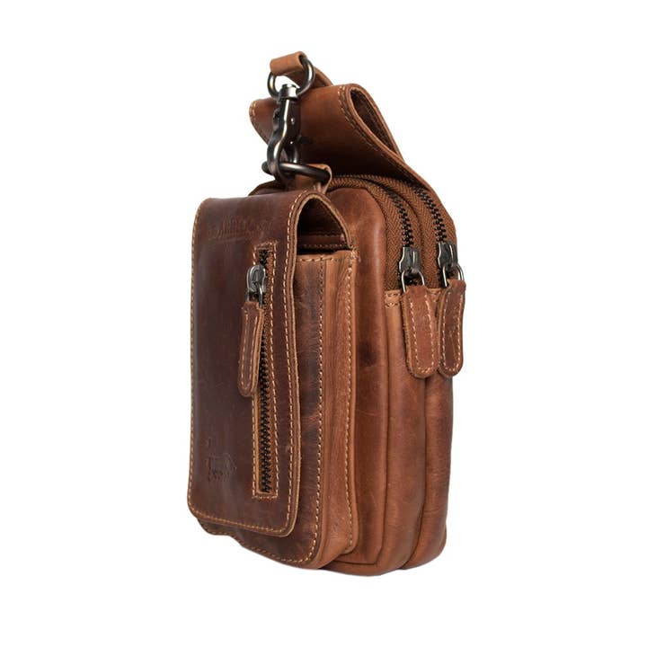 Arrigo - Wholesale Belt Bag - Unisex - Arrigo - Belt Pouch - Fanny Pack - Festival Pouch - Leather18