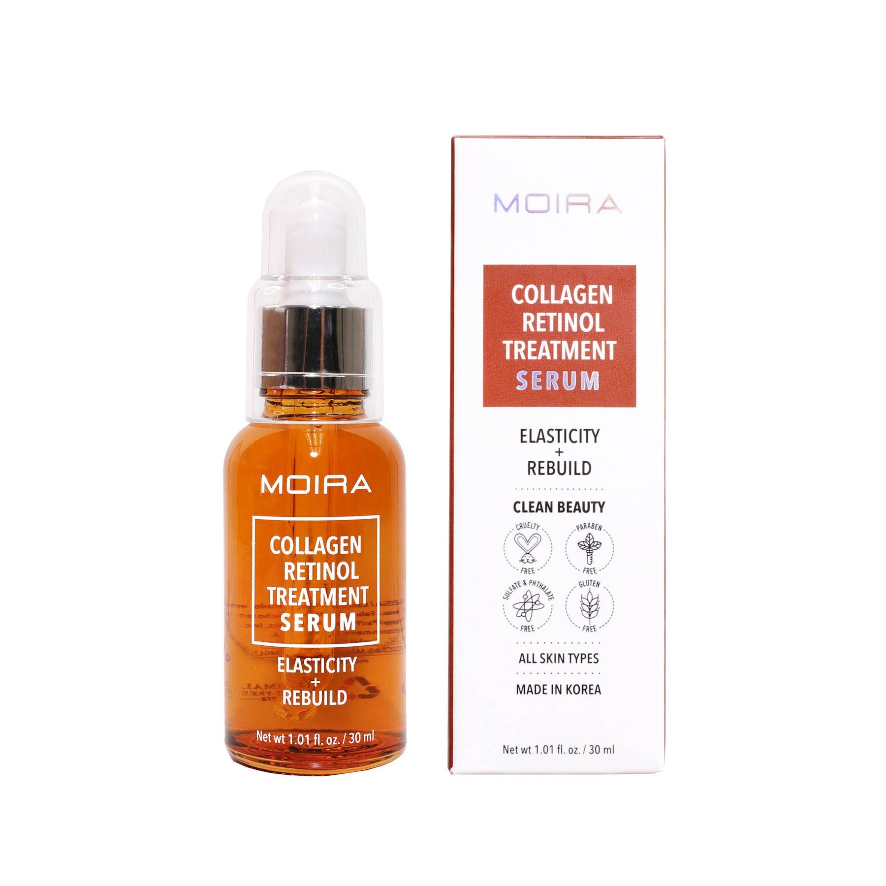 Moira Cosmetics - Wholesale Facial Serum/Concentrate - Facial serum - Collagen Retinol Treatment1