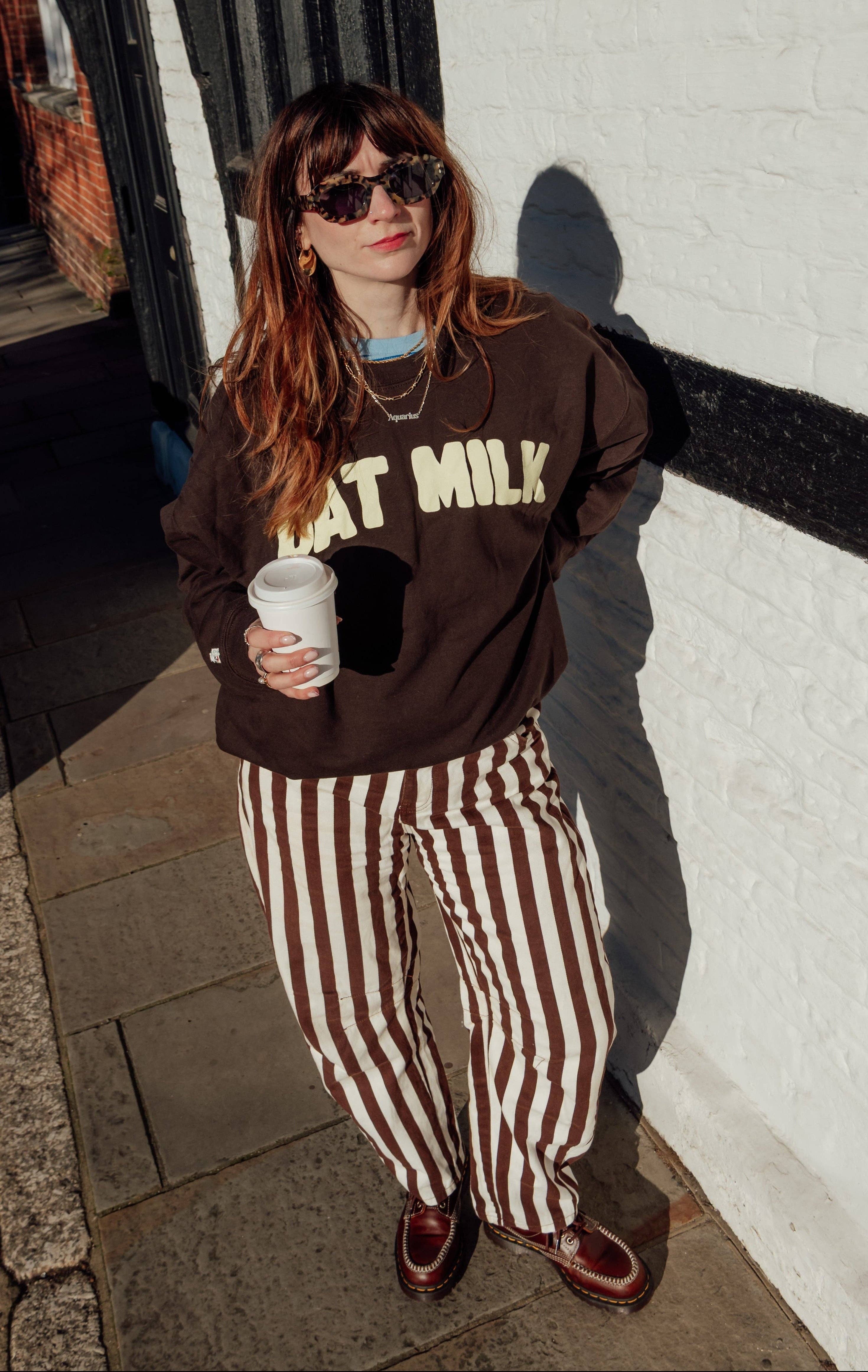 Limpet Store - Wholesale Graphic Sweatshirt - Women's - The Oat Milk Oversized Sweatshirt6