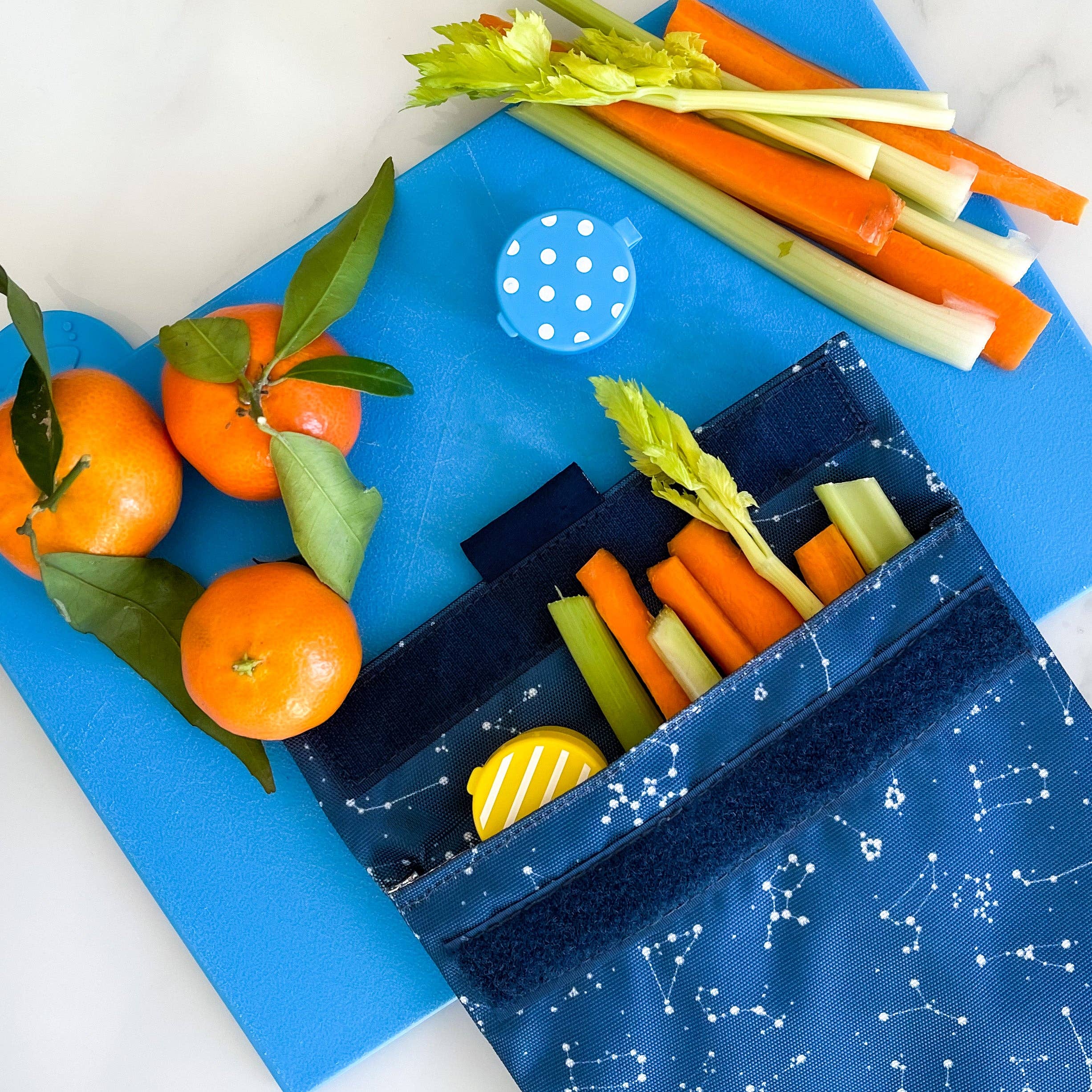 Yumbox - Wholesale Lunch Bag/Box - Kids - Reusable YUMBOX Sandwich Bag & Snack Bag - Starry Sky3