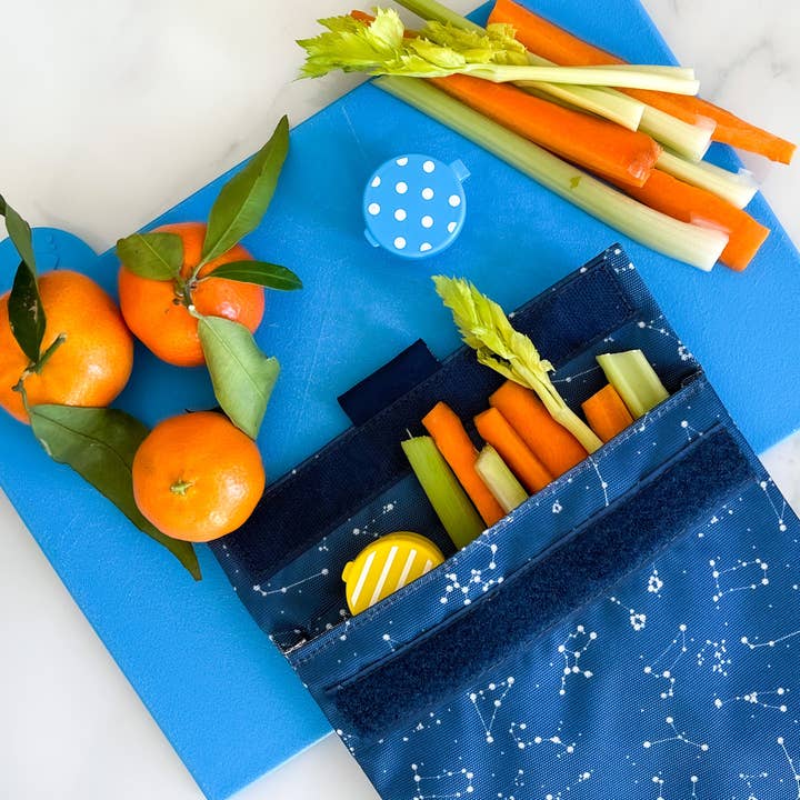 Yumbox - Wholesale Lunch Bag/Box - Kids - Reusable YUMBOX Sandwich Bag & Snack Bag - Starry Sky3