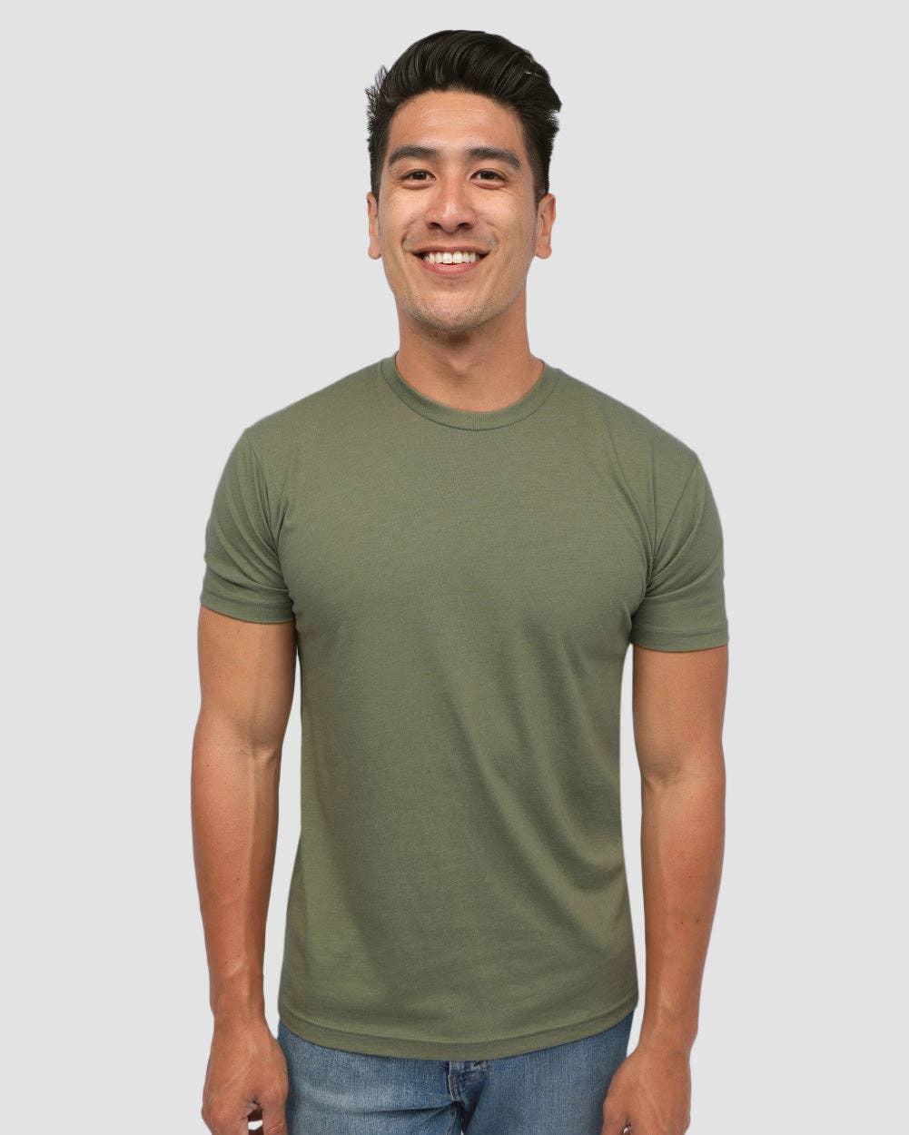 INTO THE AM - Wholesale T-Shirt - Men's - Men's Premium Basic Tee - Soft Fitted Blank T-Shirts35