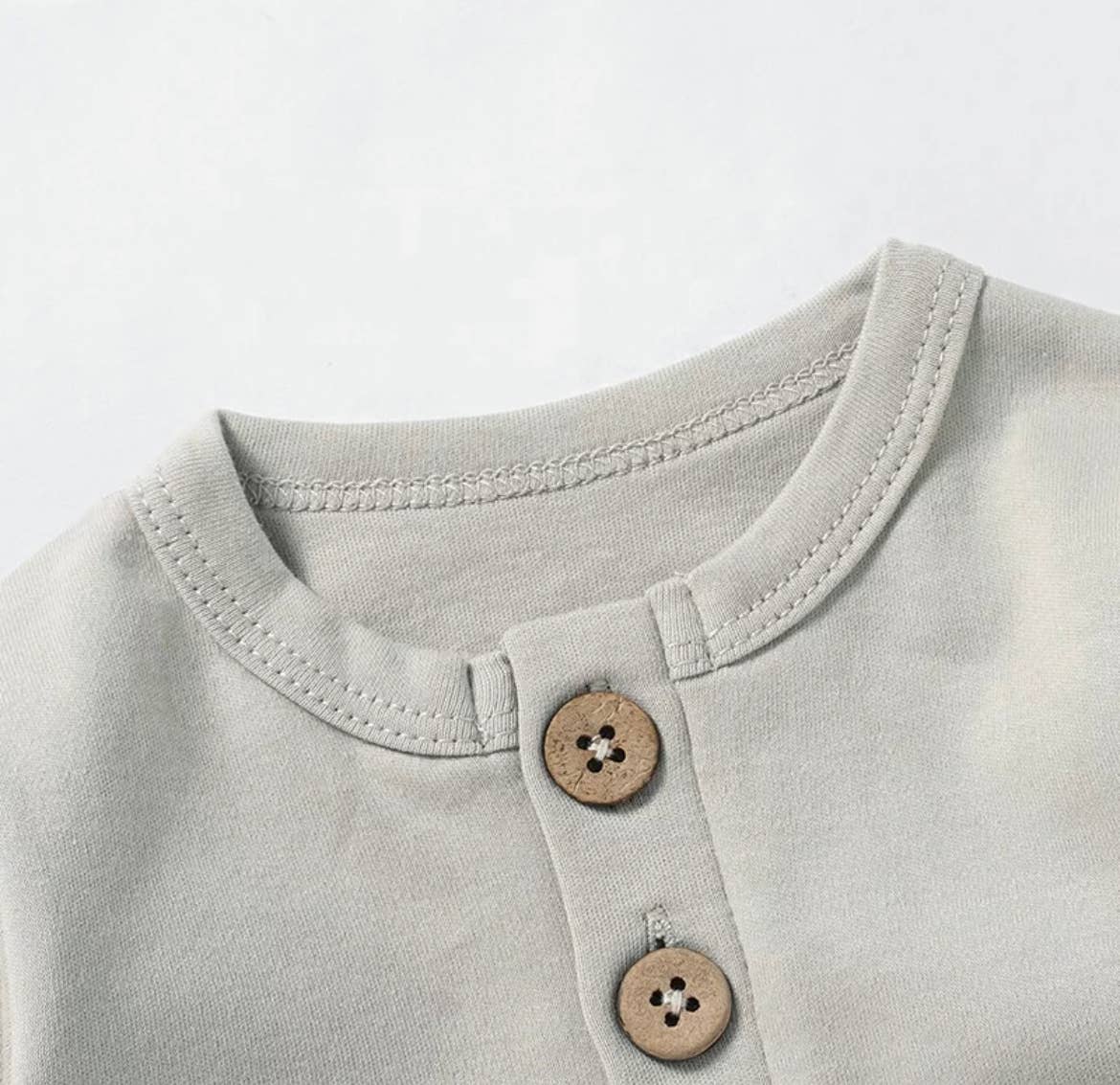 Boho + Babe - Wholesale Jumpsuit – Baby - Organic Cotton Button Baby Romper3