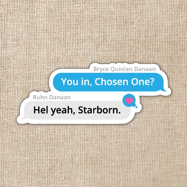 You In, Chosen One Sticker | Crescent City for wholesale by Kingdom of Threads