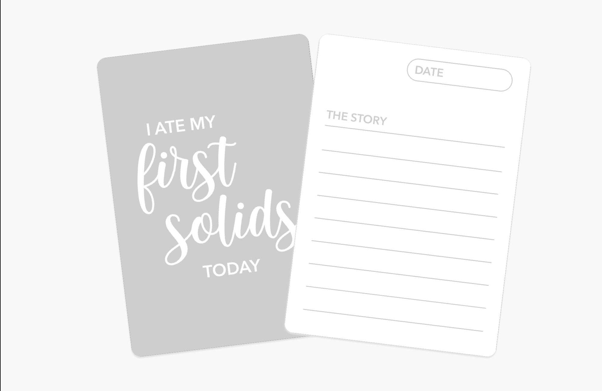 GoodnightFox - Wholesale Milestone Art/Keepsake - Kids & Baby - Newborn Baby Milestone Cards4