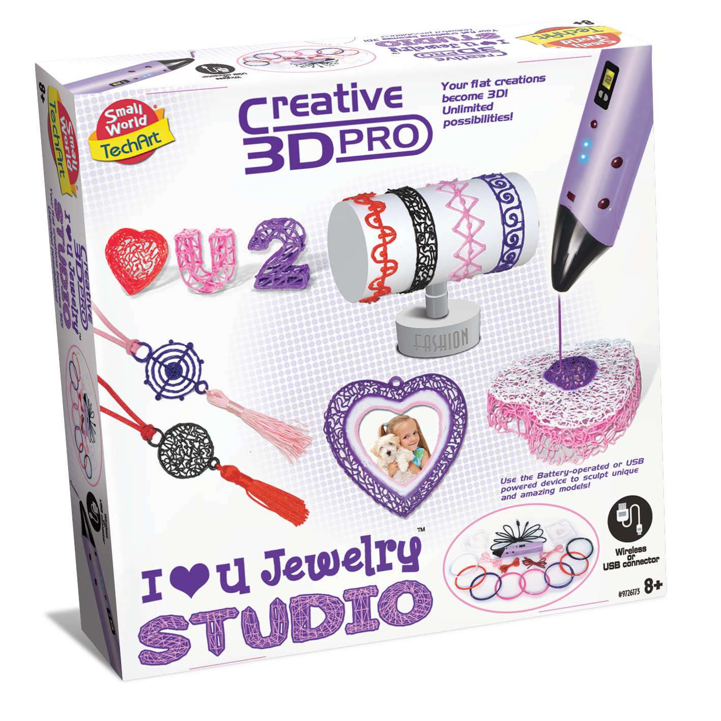 Small World Toys - Wholesale DIY Jewelry - Kids - 3D Printing Pen Jewelry Studio1