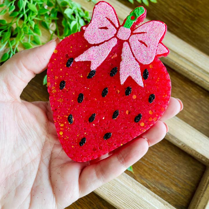 Strawberry Car Freshie Strawberry Car Freshie