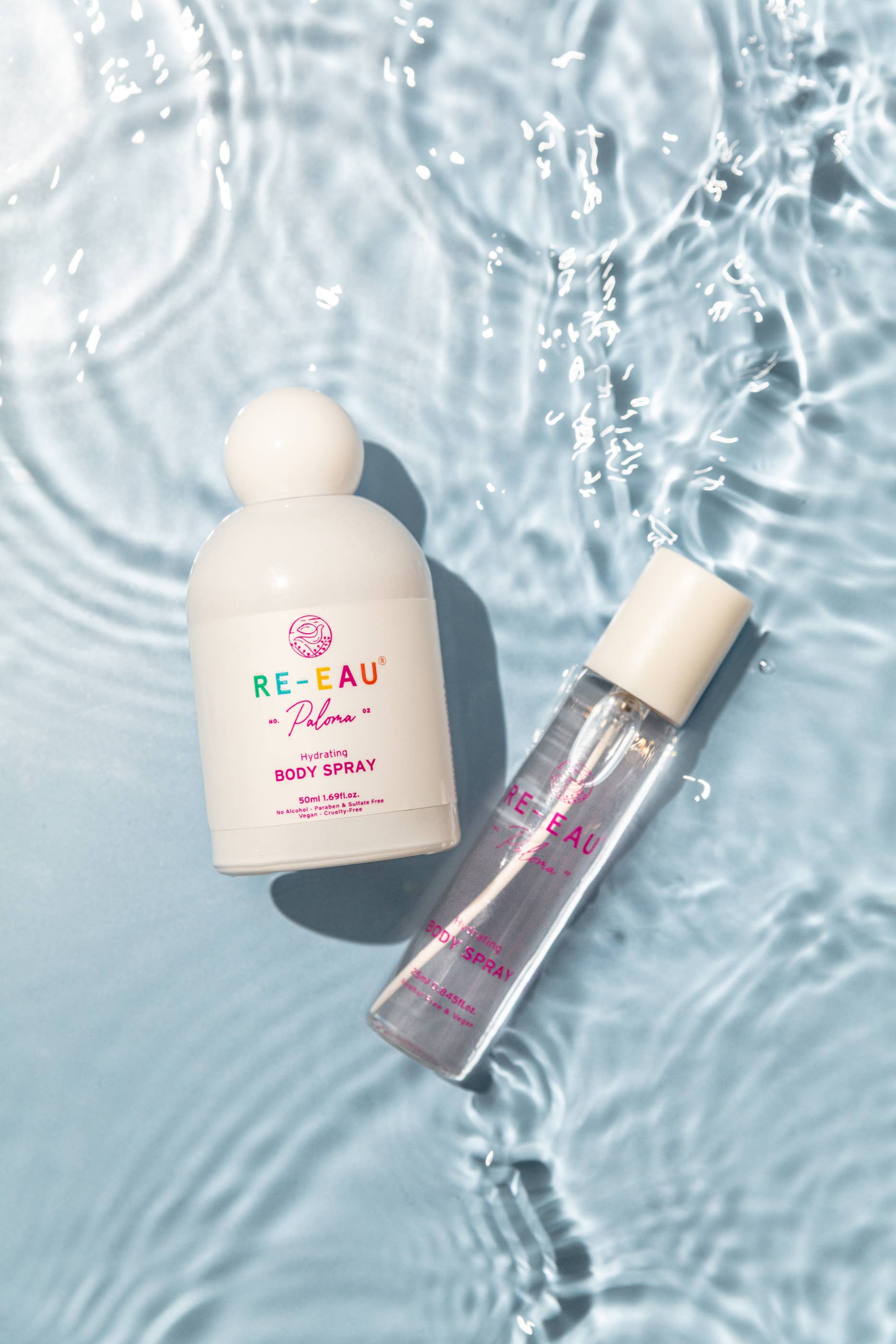 Re-Eau Scent-Care - Wholesale Face & Body Mist/Water - Paloma 50ml Hydrating Body Spray 1