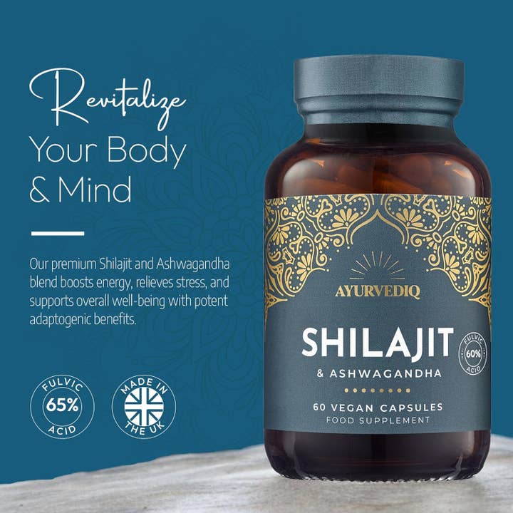 Nutra Brands - Wholesale Oral Supplement/Vitamin - Shilajit and Ashwagandha | 60 Vegan Capsules4