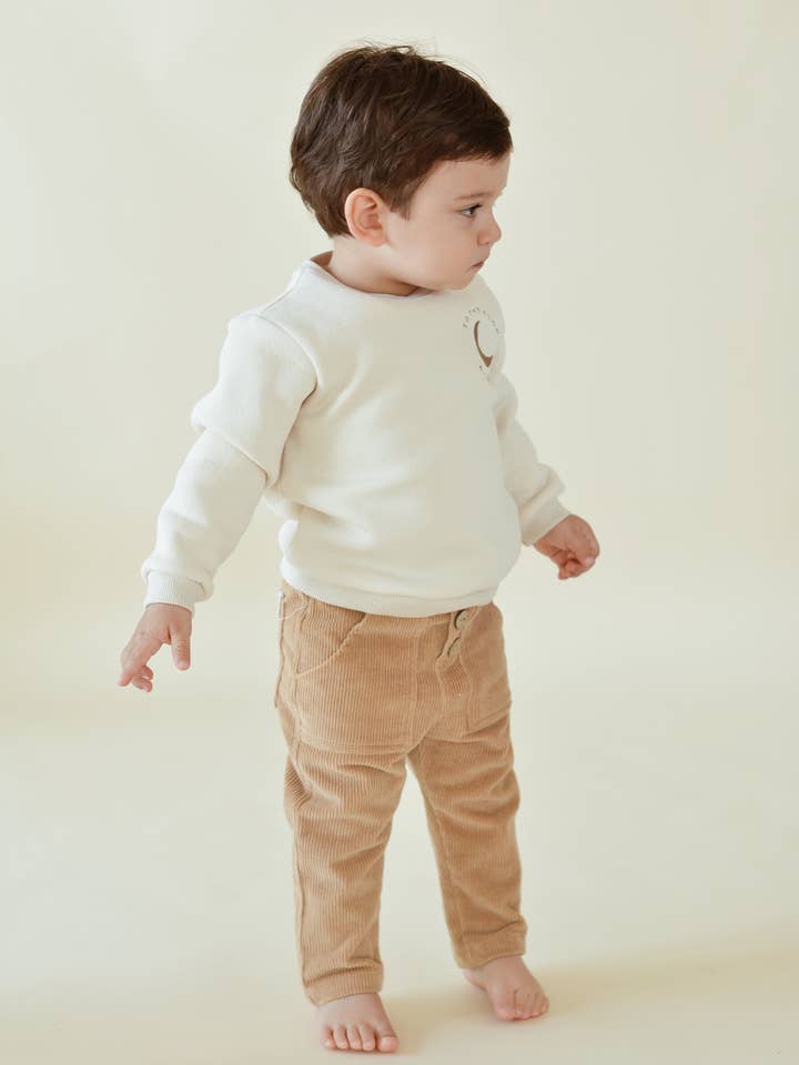 Eli & Nev - Wholesale Pants - Kids - Baby / Kids Brown Corduroy Pants 100% Cotton OEKO-TEX