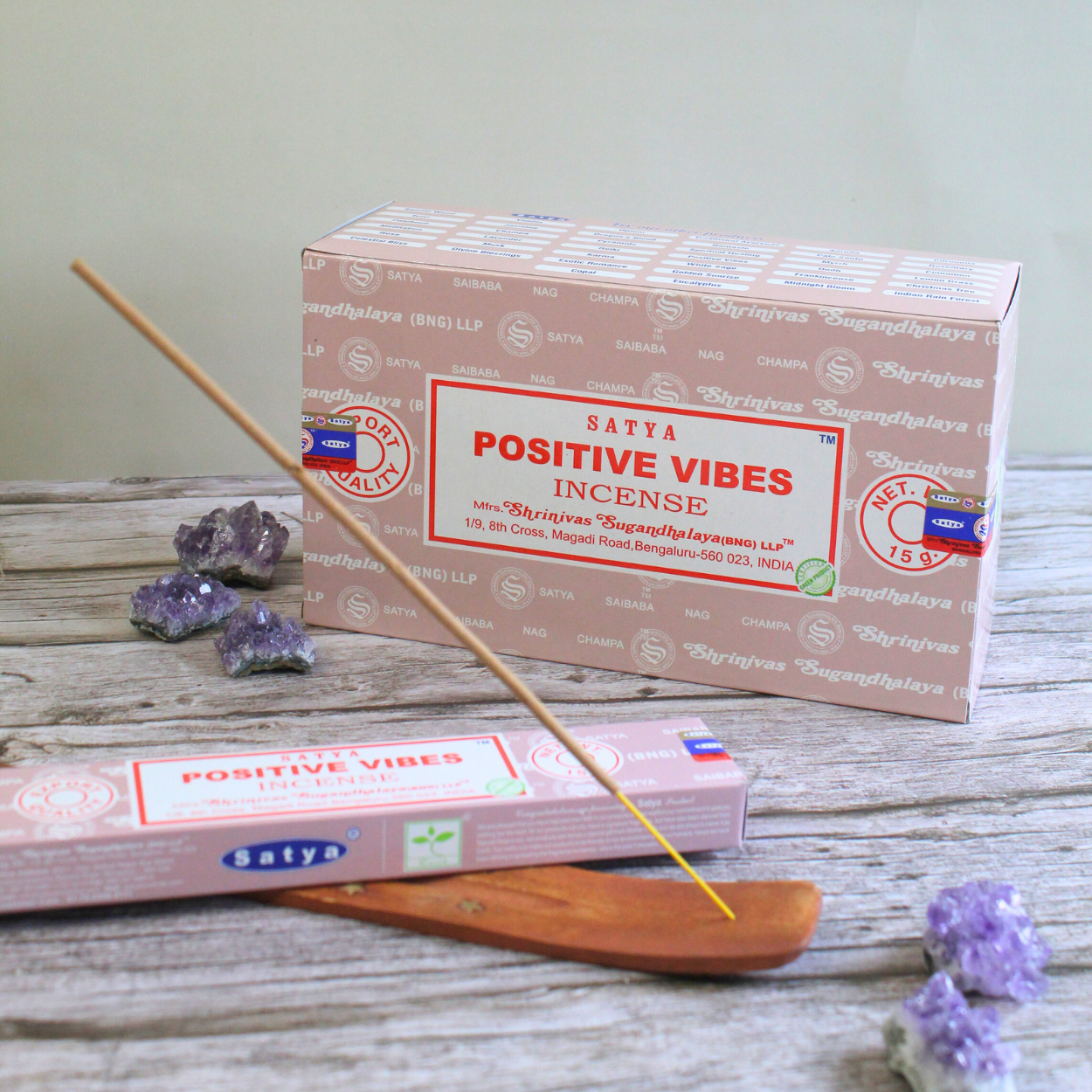 Green Tree - Wholesale Incense - Satya Positive Vibes Incense Sticks3