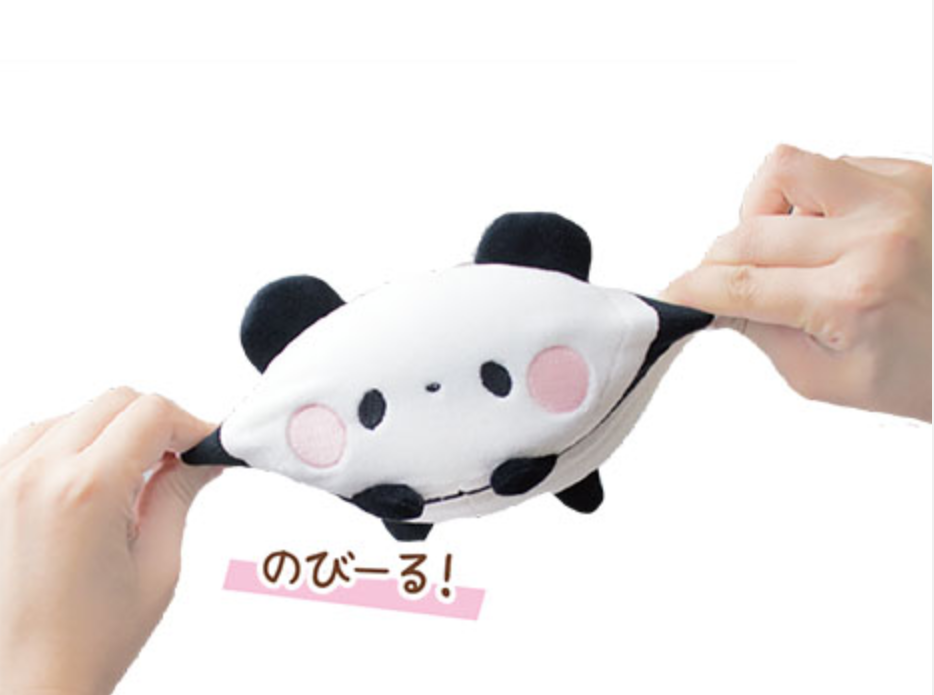 Hakubundo - Wholesale Stuffed/Plush Toy - Kids & Baby - 【JAPANESE】MOCHIFUWA KORO KORO PANDA FRIENDS!  PANDA BLACK7