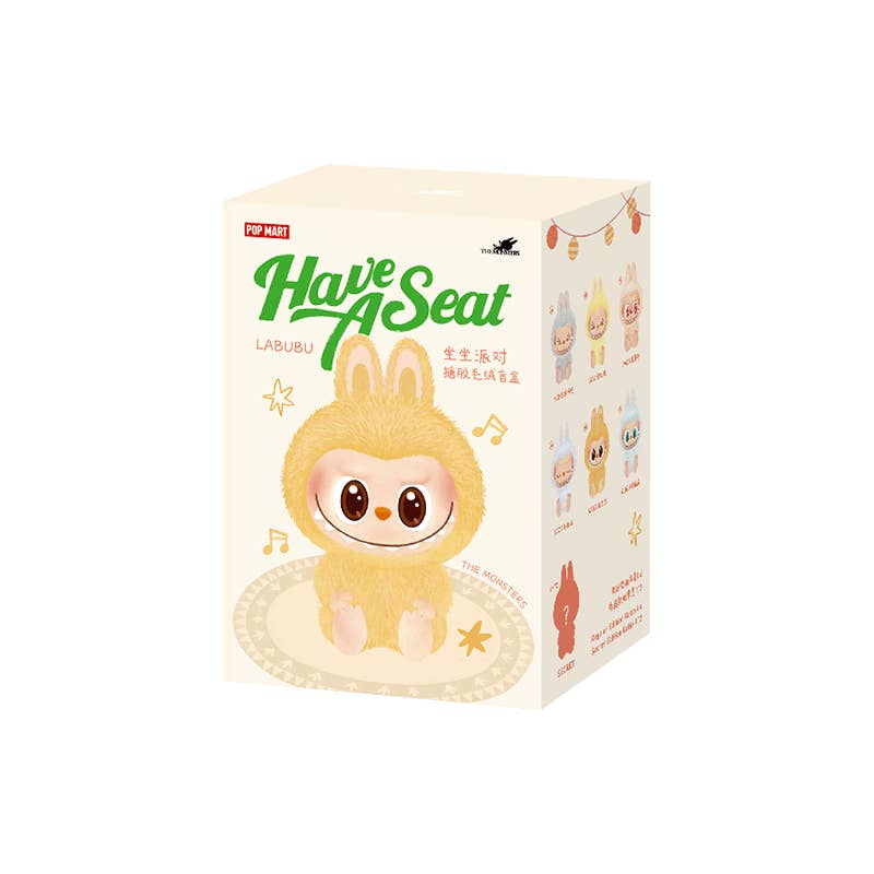 Otaku Collectives LLC - Wholesale Figurine Toy - Kids - Pop Mart Authentic - Have a Seat Vinyl Plush