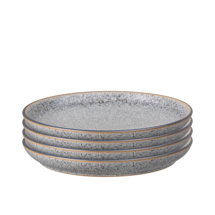 Studio Grey Set of 4 Coupe Dinner Plates for wholesale by Denby