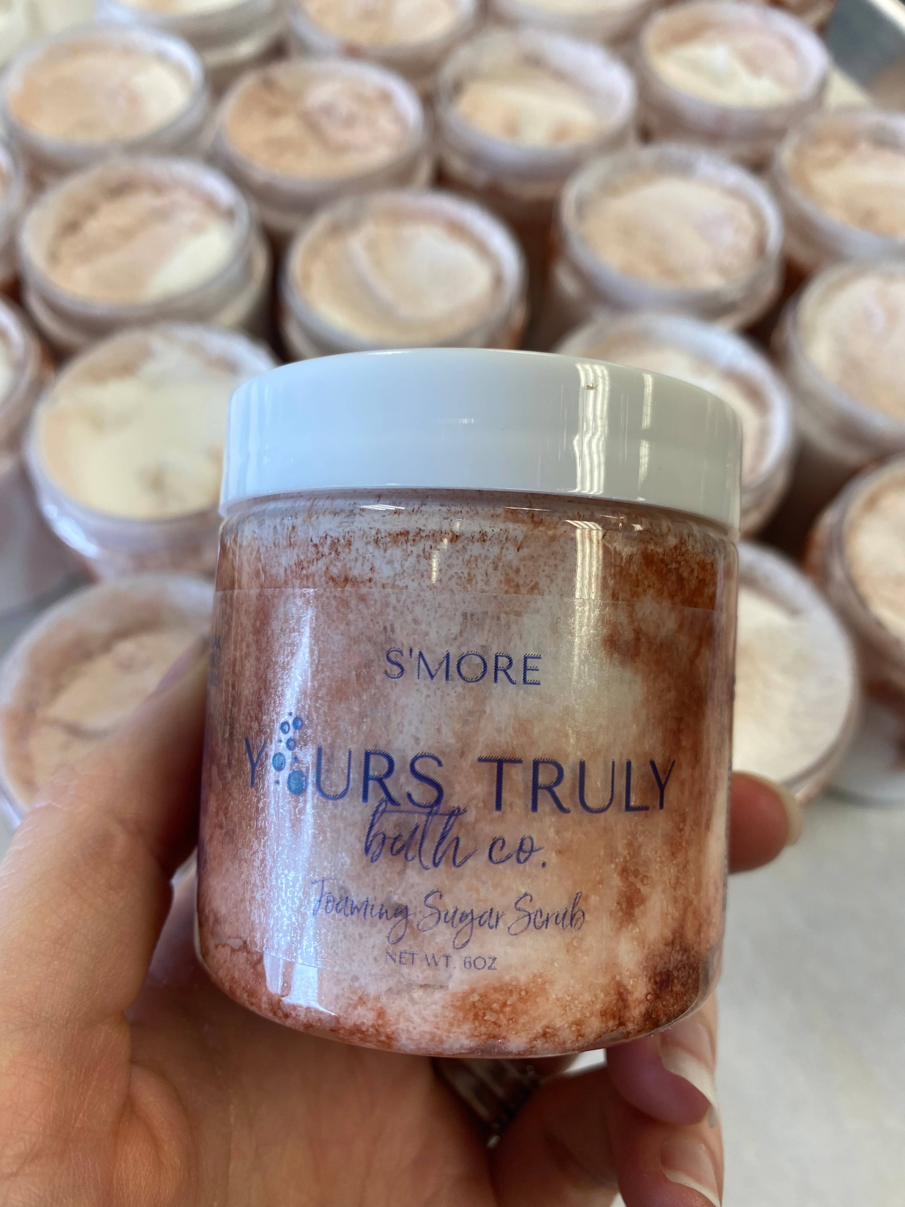Yours Truly Bath Co - Wholesale Body Scrub/Exfoliant - S'mores Foaming Sugar Scrub2