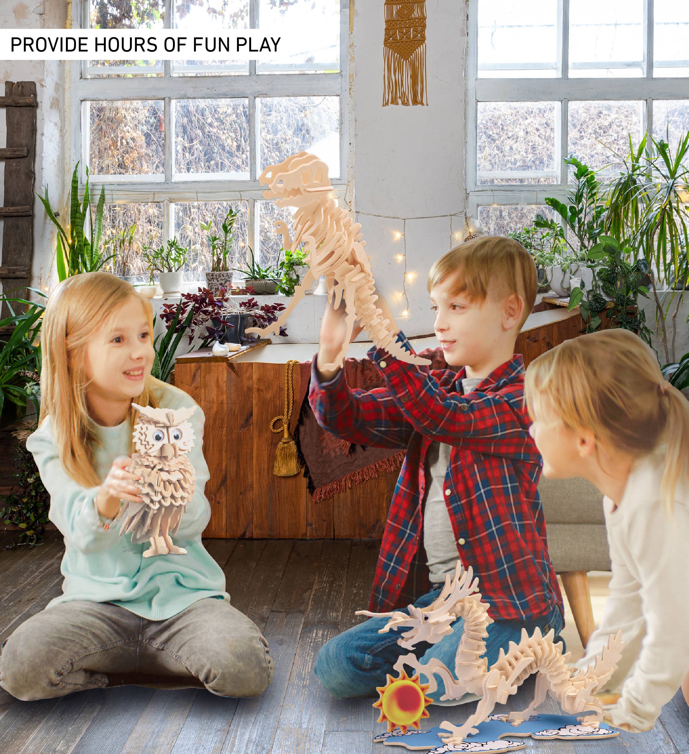 Cota Global - Wholesale Puzzle - Kids - 3D Puzzles - Owl3