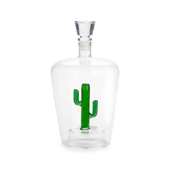 Balvi - Vendita all'ingrosso Dispenser per liquori - Bottiglia per liquore,Cactus,1L,verde,vetro