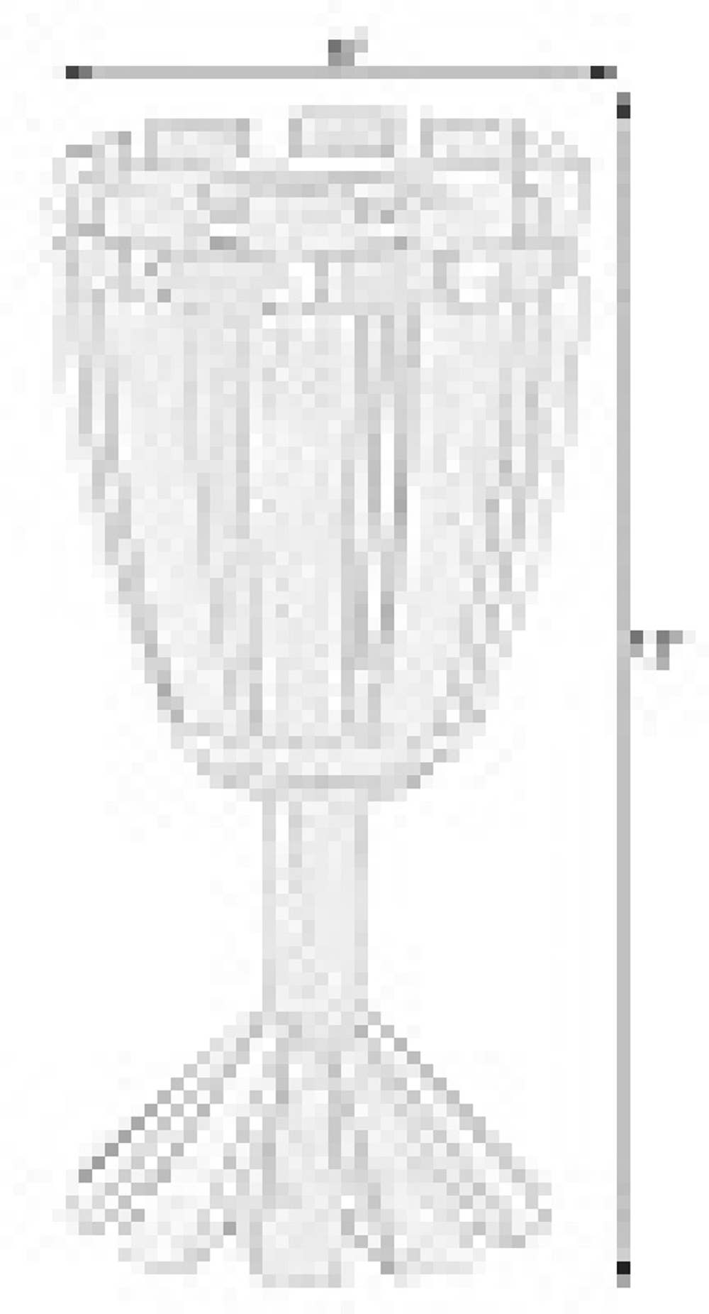 Quickway Imports - Vente Porte-bouteilles - Porte-bouteille de vin décoratif vintage en forme de gobelet4