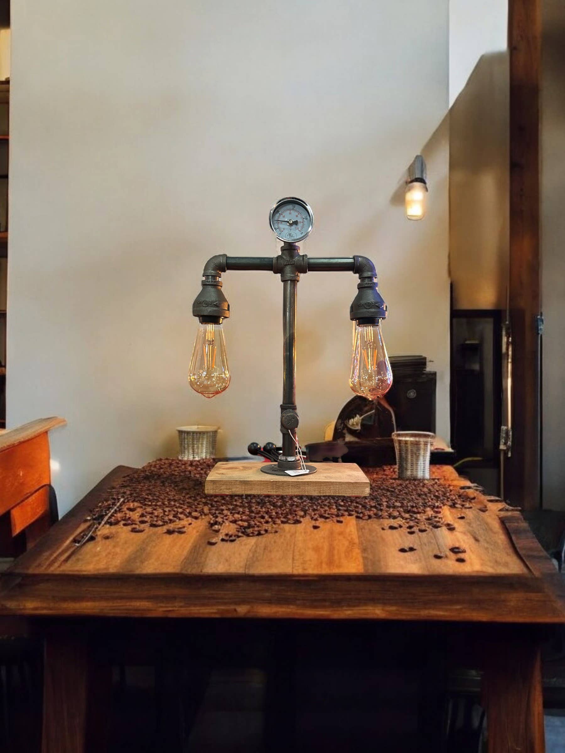 Mr. Willies Lighting - Wholesale Accent/Desk Lamp - Industrial Retro 2 bulb desk lamp