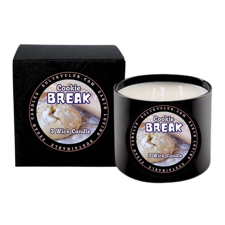 Vela aromática Cookie Break para venta al por mayor de SULTRY CLUB CANDLES