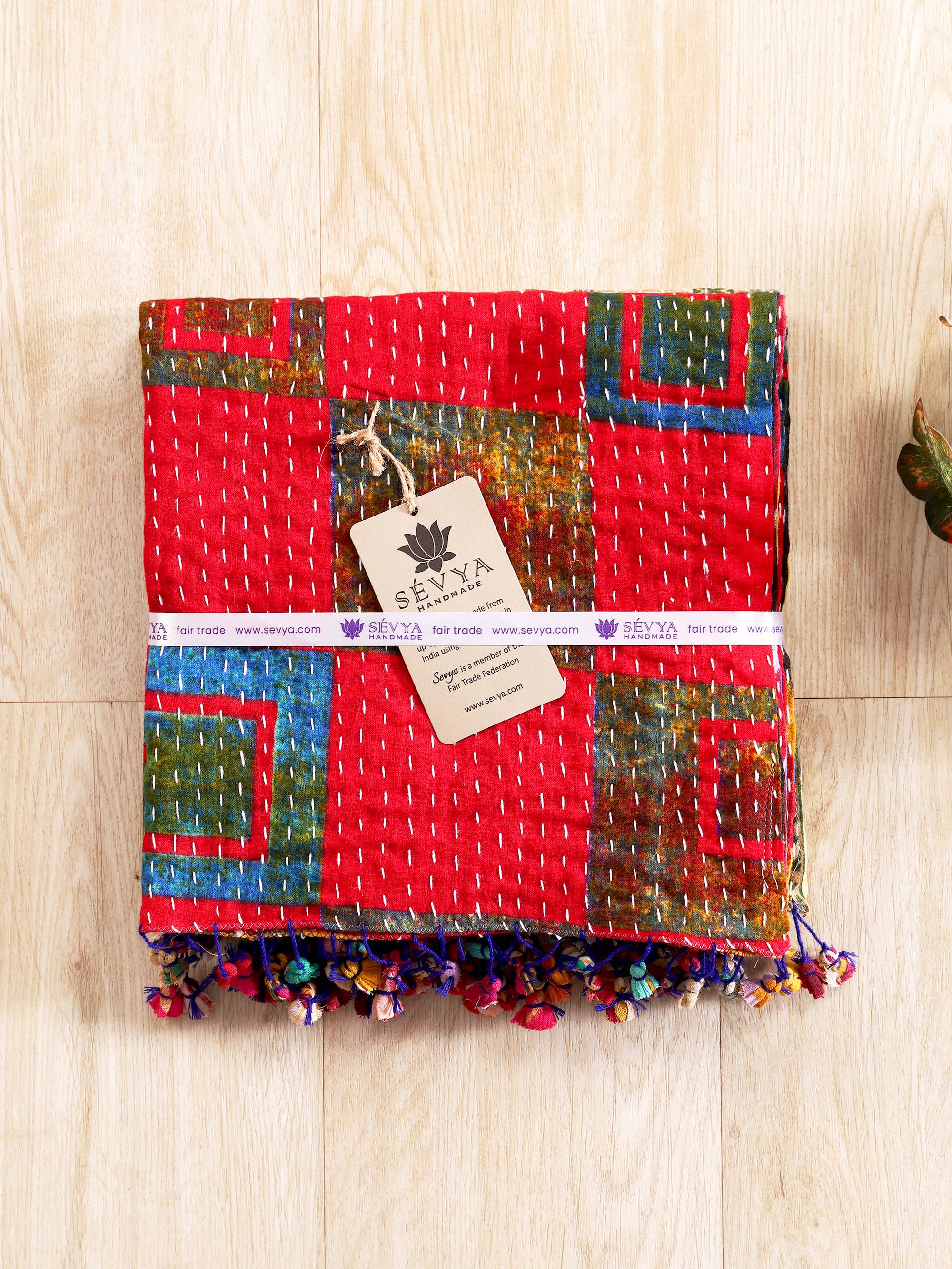 Sevya Handmade – Großhandel Schal – Damen – Cotton Kantha Schals3