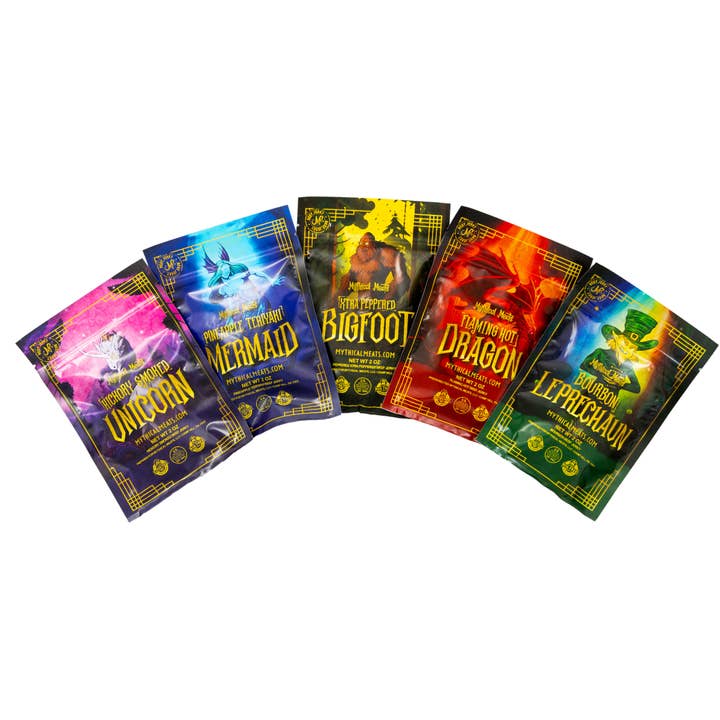Mythical Meats - Wholesale Jerky - Mythical Meats Beef Jerky - 2 Ounce
