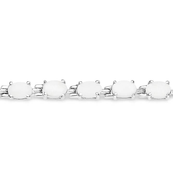 FCJ Jewelry LLC - Wholesale Tennis Bracelet - Genuine Opal Tennis Bracelet