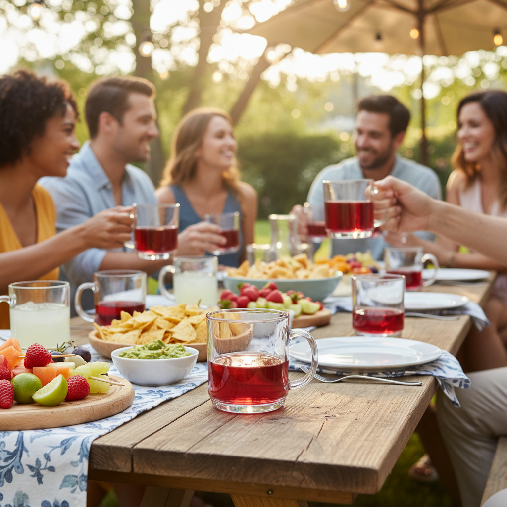 Kadra Kitchenware - Vente Tasse à café - Nadir - Tasse en verre Aspen, 10 oz2