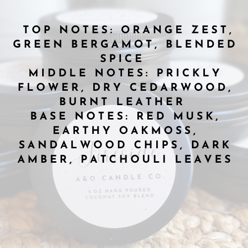 Alpha & Omega Candle Co. - Wholesale Jar/Filled Candle - Fireside 2 oz Coconut Soy Blend1