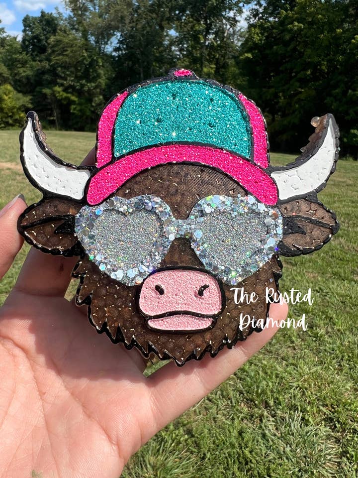 Summer Highland Freshie for wholesale by The Rusted Diamond